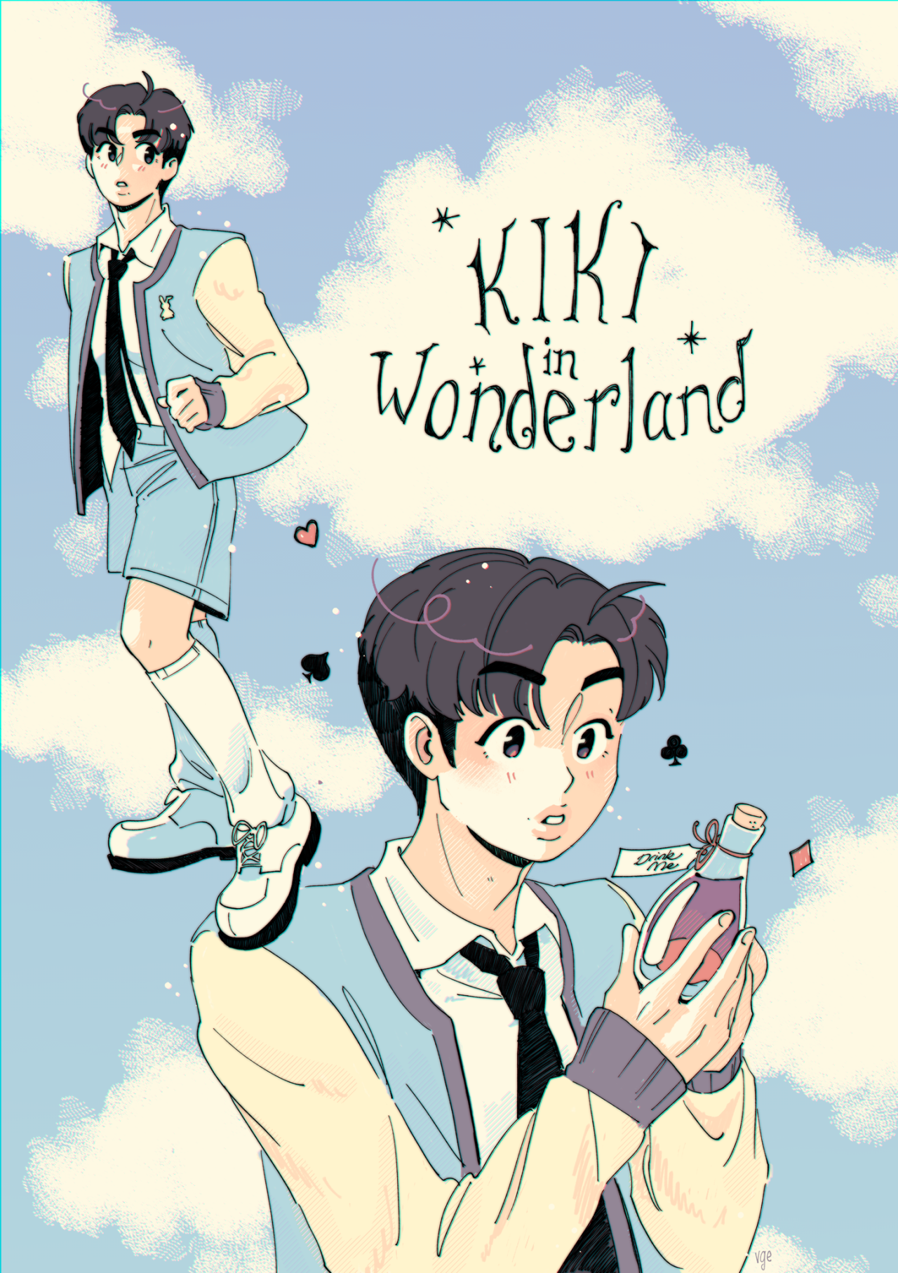 Kiki in Wonderland - Monsta X Fanart